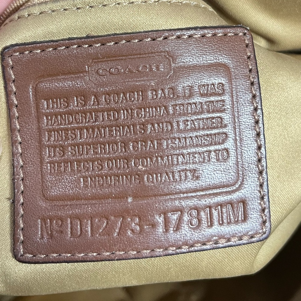 Coach Handbag - Picture 9 of 13